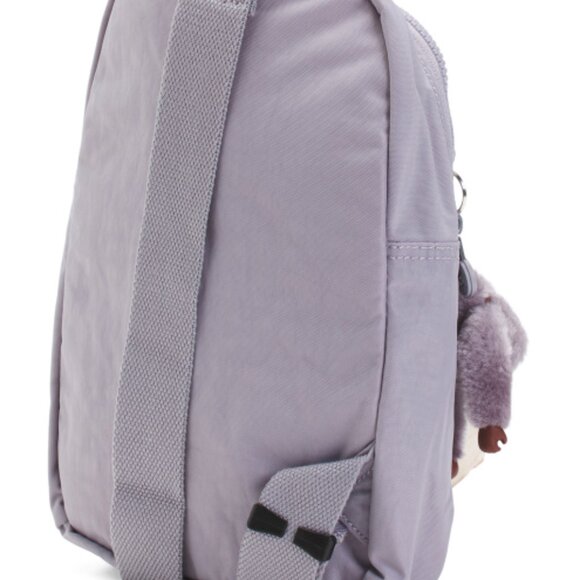 NEW Kipling Sling Backpack Bag Zip Close Key Chain/ Bag Charm NWT - Picture 2 of 14
